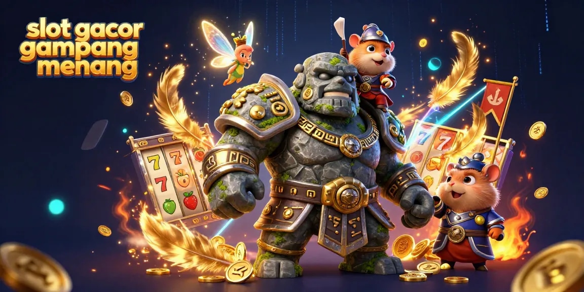 Menangkan jackpot di slot gacor gampang menang dengan karakter unik dan elemen kasino yang menarik.