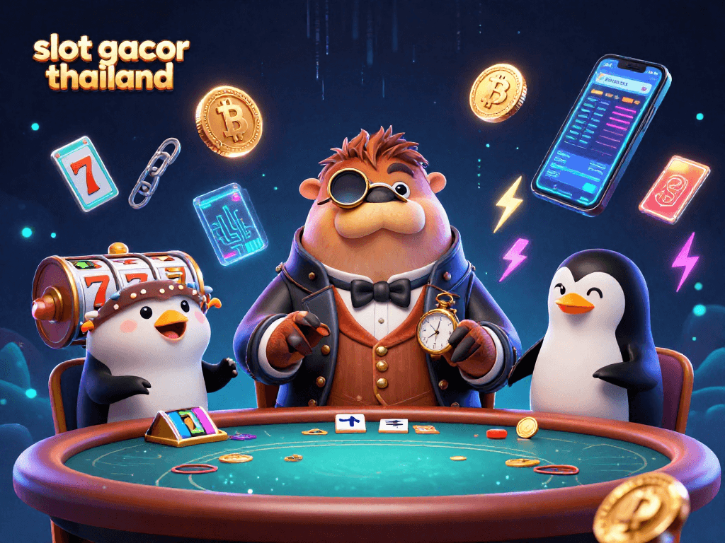Spin the slot gacor thailand with a jolly walrus, penguin dealer, and a bluffing pufferfish!