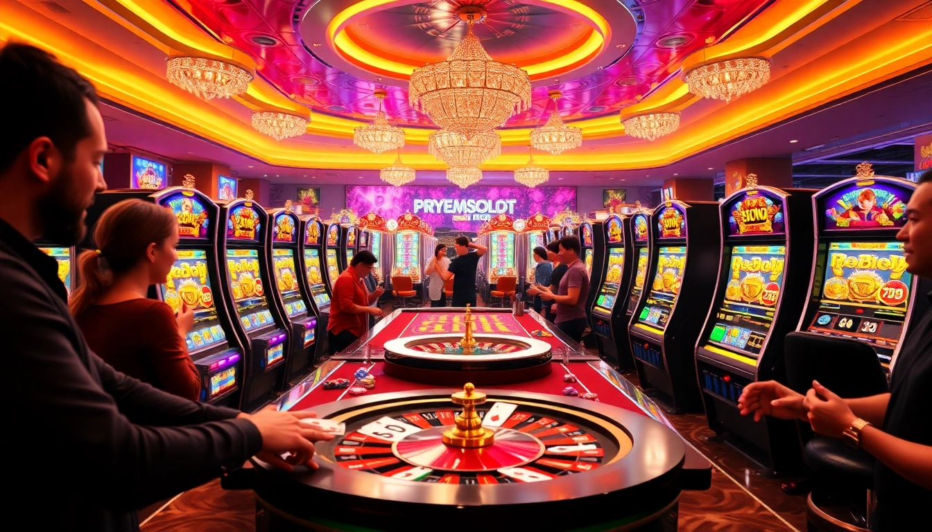 Engage with thrilling demo slot pragmatic entertainment at a luxury casino gaming table.