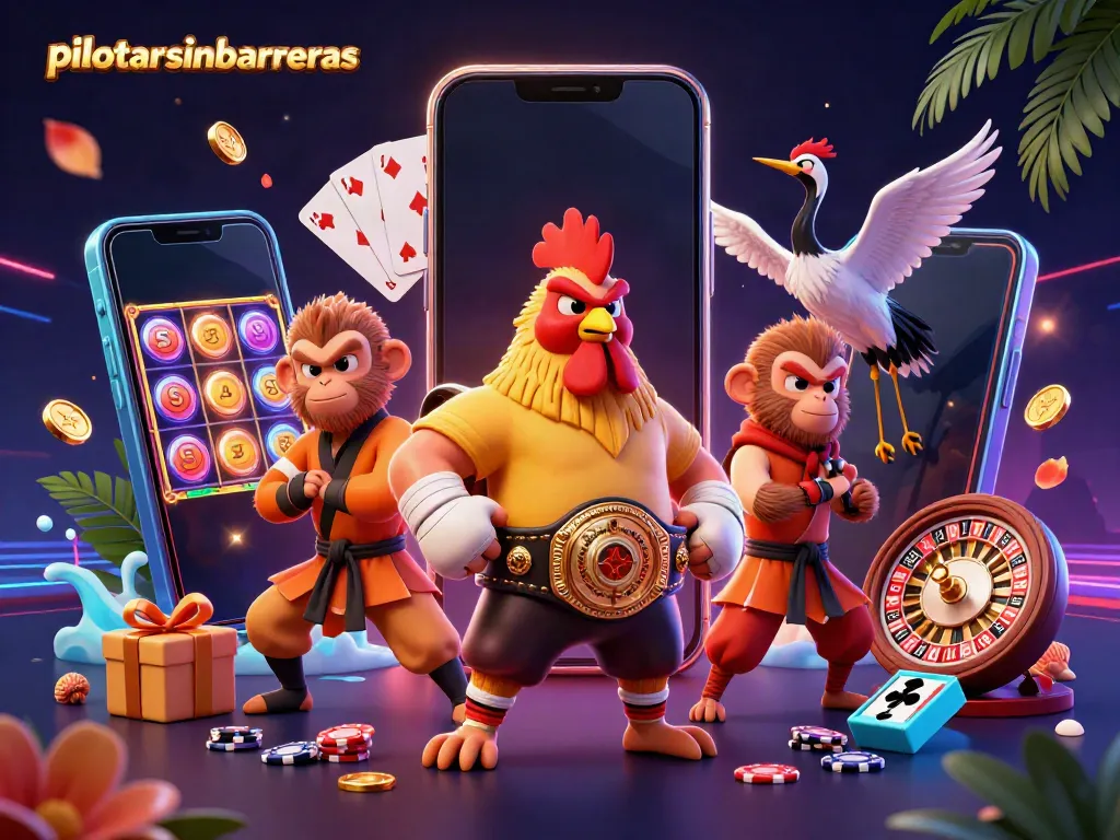 Menampilkan pilotarsinbarreras dengan ayam jantan Muay Thai di kasino virtual yang penuh aksesoris menarik.