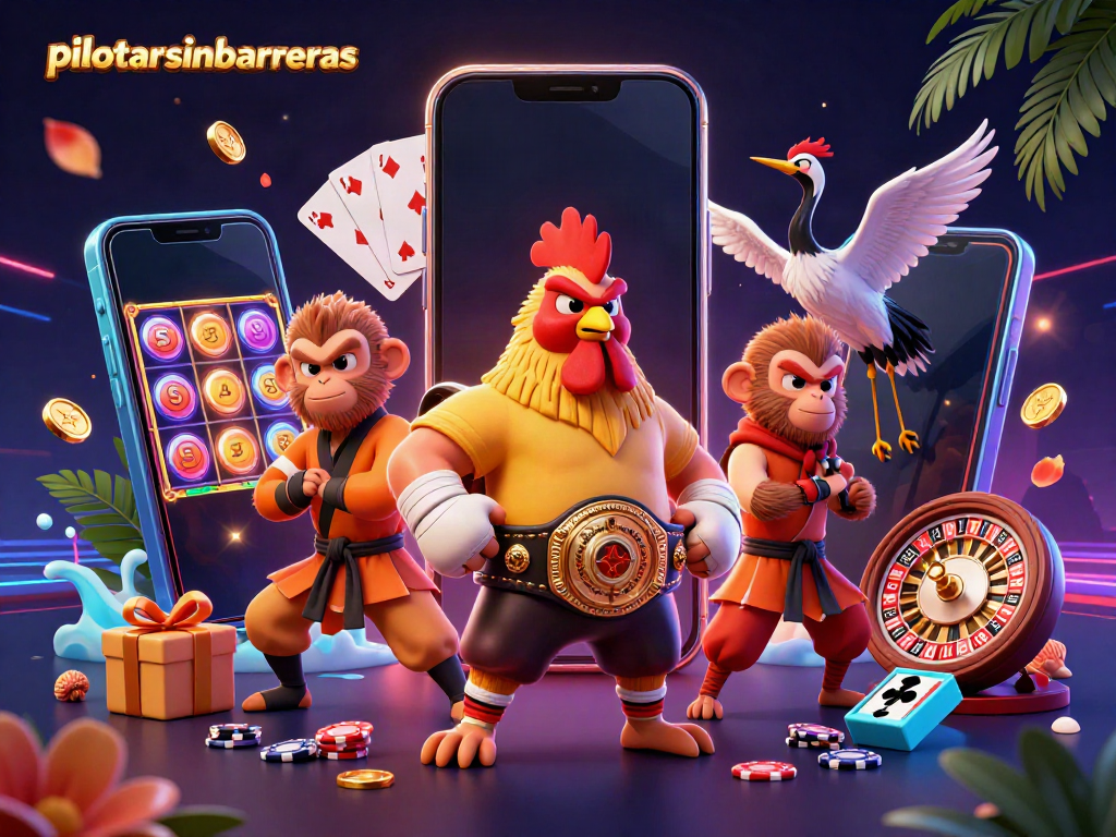 Menampilkan pilotarsinbarreras dengan ayam jantan Muay Thai di kasino virtual yang penuh aksesoris menarik.