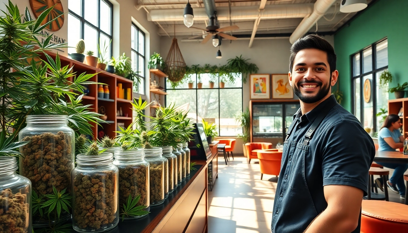 Buy weed delivered from a welcoming artisan cannabis shop with friendly service.
