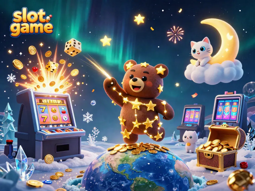Experience the thrill of engaging slot games with vibrant characters and exciting casino elements.