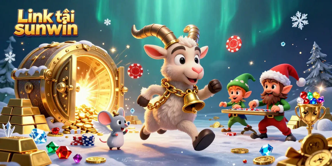 Engage with Link tải sunwin at a vibrant casino featuring a Krampus goat managing mischief and wealth.