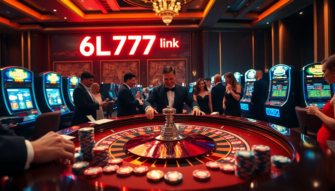 Experience thrilling gameplay at the luxury casino with the 6L777 Link for continuous excitement.