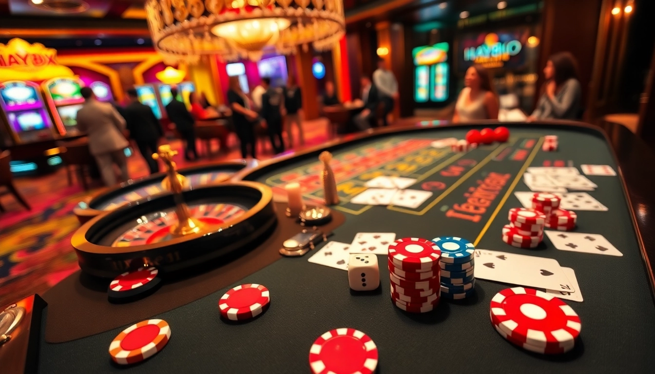 Experience the action at HAY88's thrilling casino tables filled with excitement and winning opportunities.