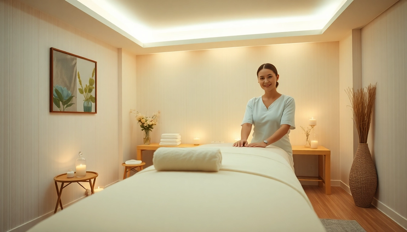 전문 마사지 치료사와 차분한 분위기가 어우러진 오산출장마사지 환경에서의 휴식