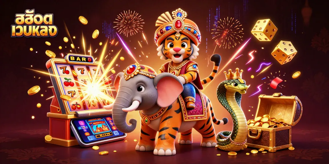 Experience the thrill of สล็อตเว็บตรง with a spectacular jackpot explosion featuring vibrant casino elements.