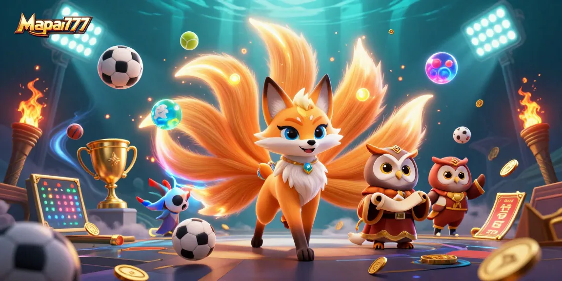 Experience thrilling gameplay with Mapan777, vibrant 3D characters, and dynamic sports elements.